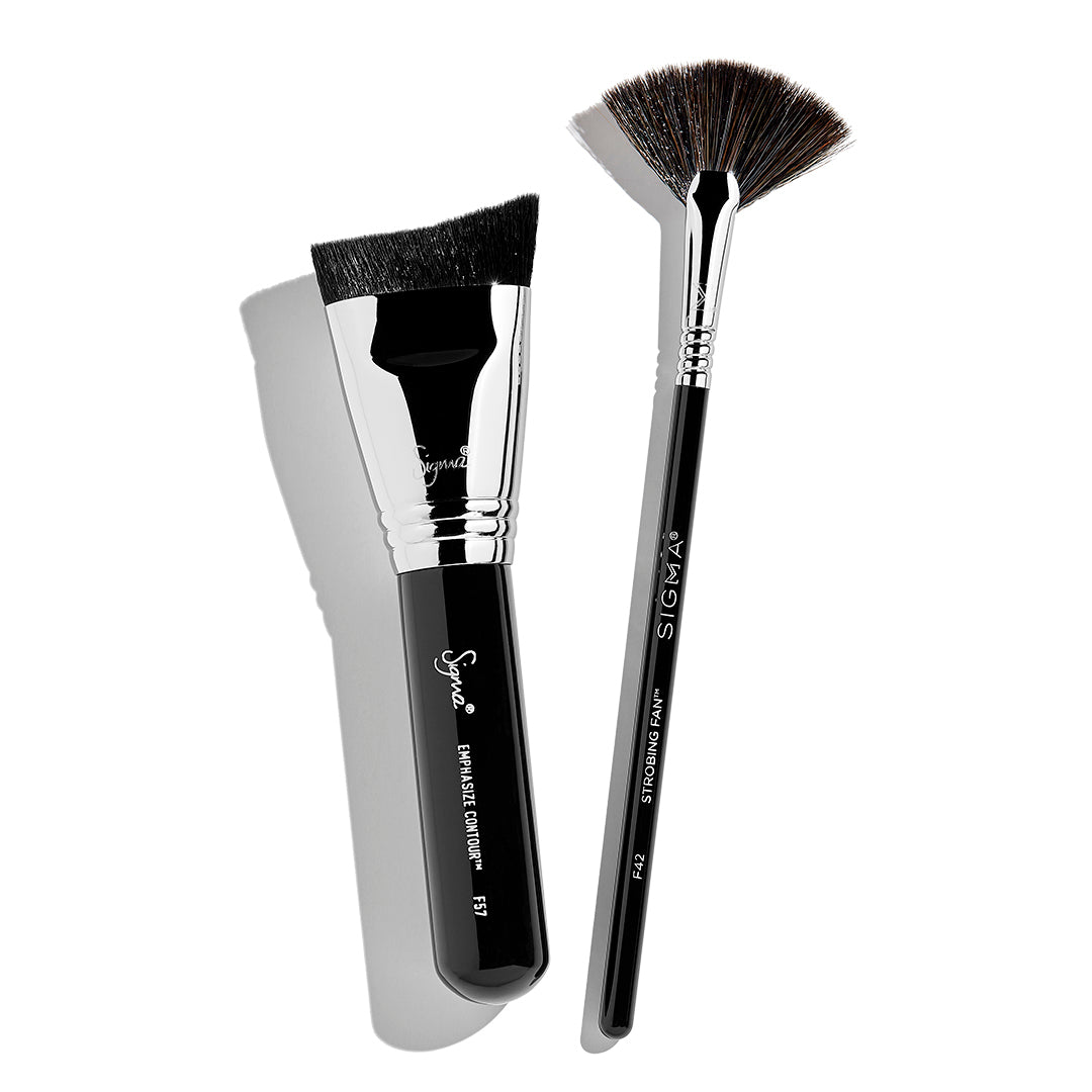 The Define & Glow Brush Duo