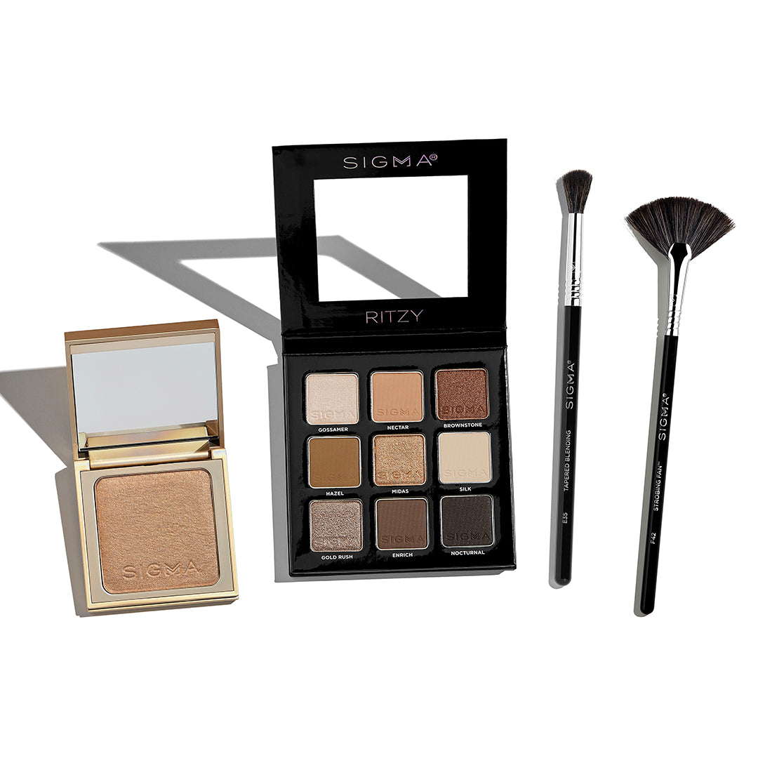 Sunlit Luxe Makeup Set