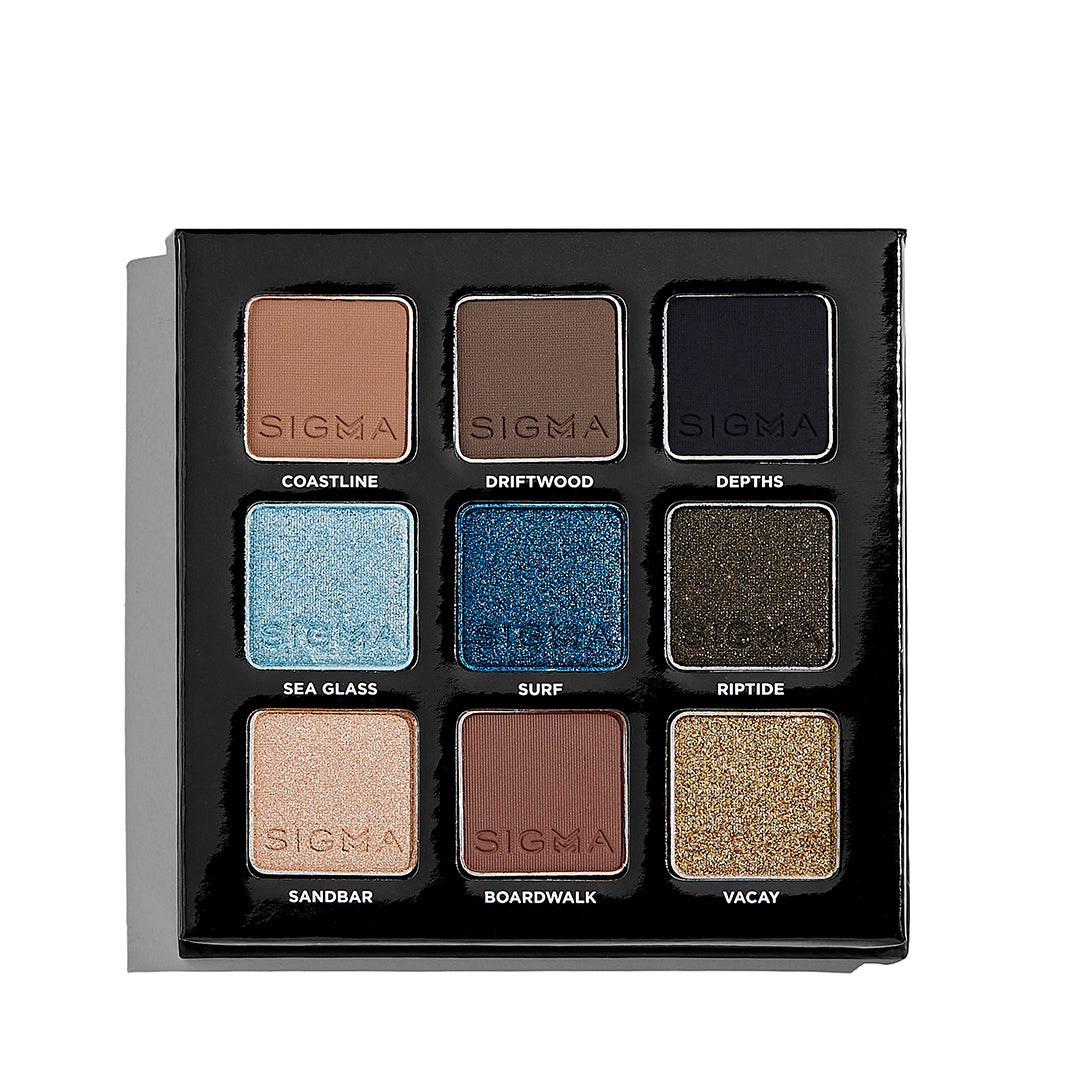 Sigma Beauty Beachy 9-shade Eyeshadow Palette