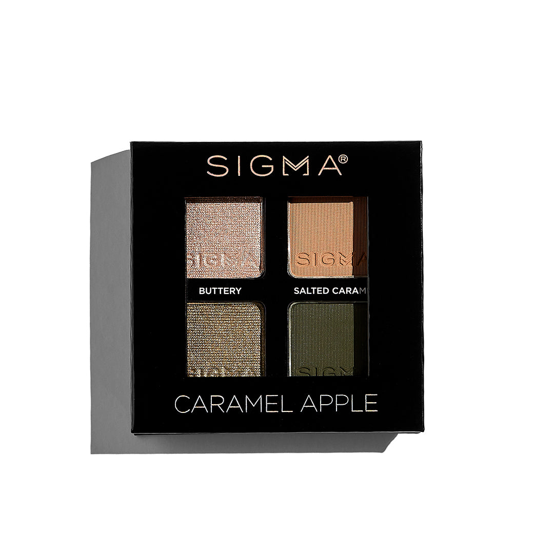 CARAMEL APPLE EYESHADOW QUAD CLOSED