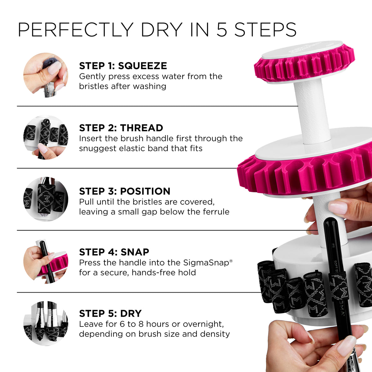 Sigma Dry'n Shape® Tower Face & Eyes