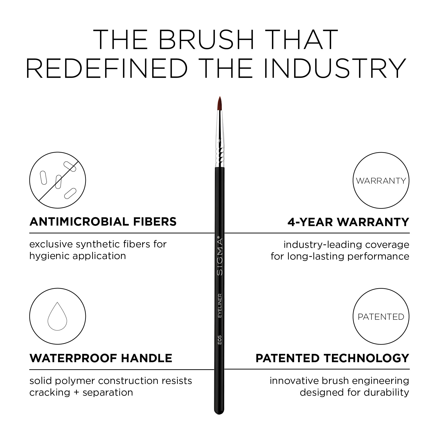 E05 Eyeliner Brush