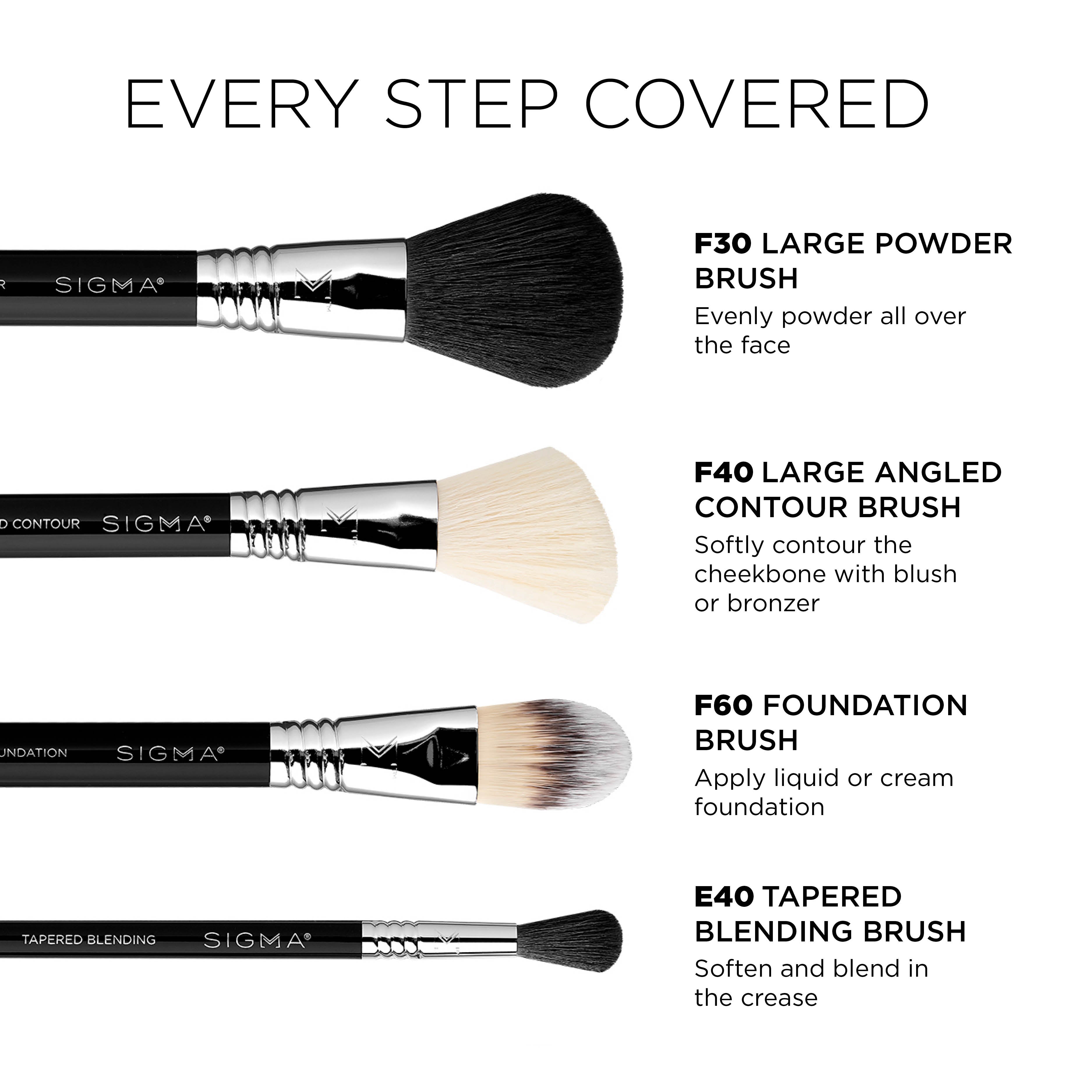 Essential Travel Brush Set