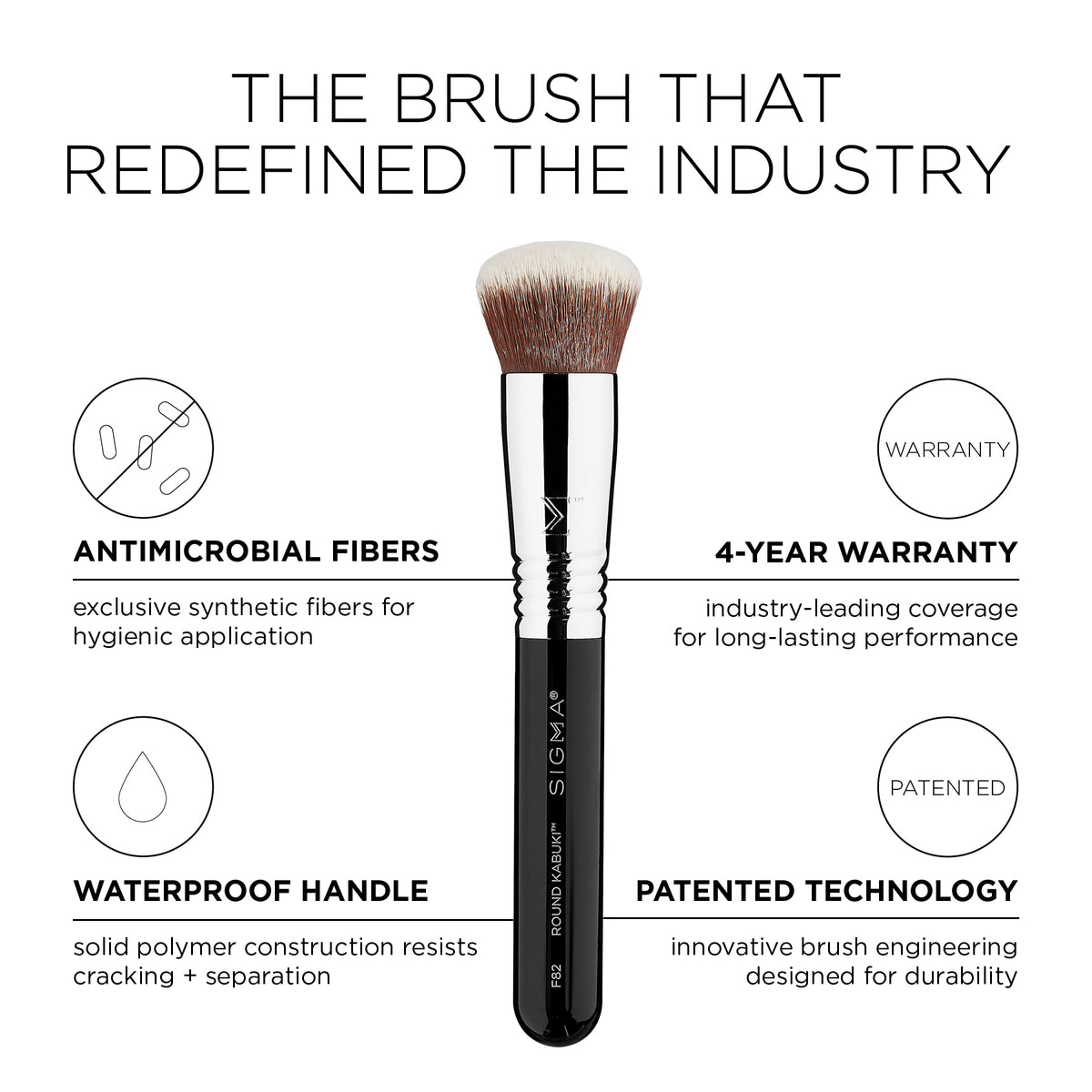 F82 Round Kabuki™ Brush