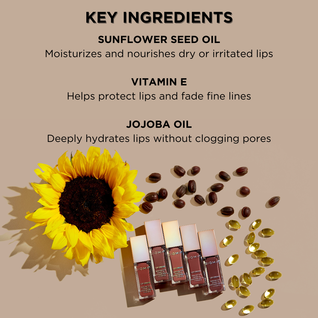 LIP CREAM KEY INGREDIENTS