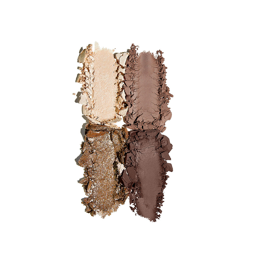 TIRAMISU EYESHADOW QUAD SWATCHES