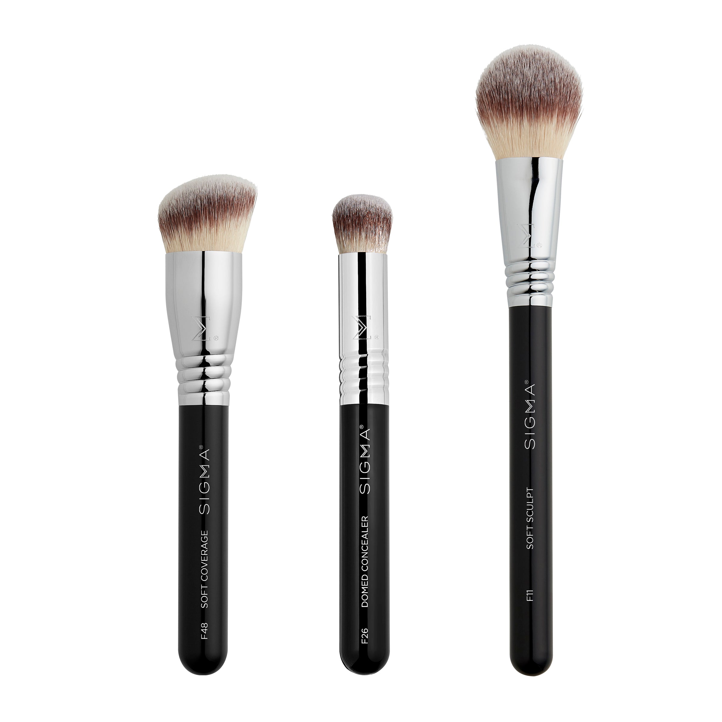 Soft Coverage Brush Trio
