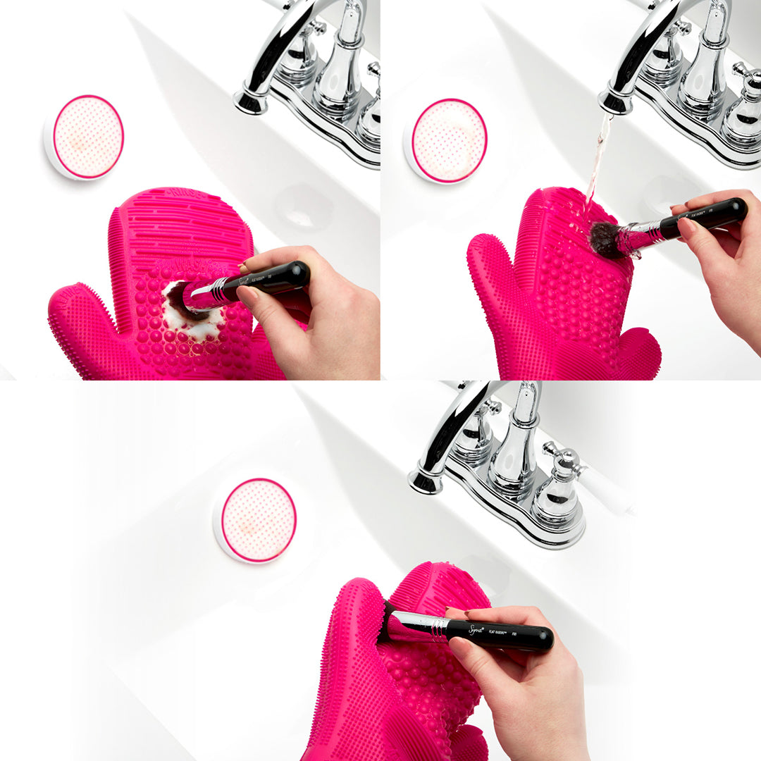 2X Sigma Spa® Brush Cleaning Glove