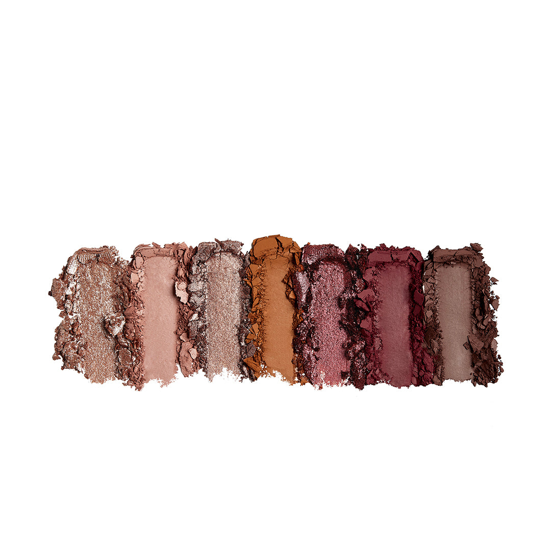 Sigma Beauty Cor-de-Rosa Mini 7-Shade Eyeshadow Palette color swatches
