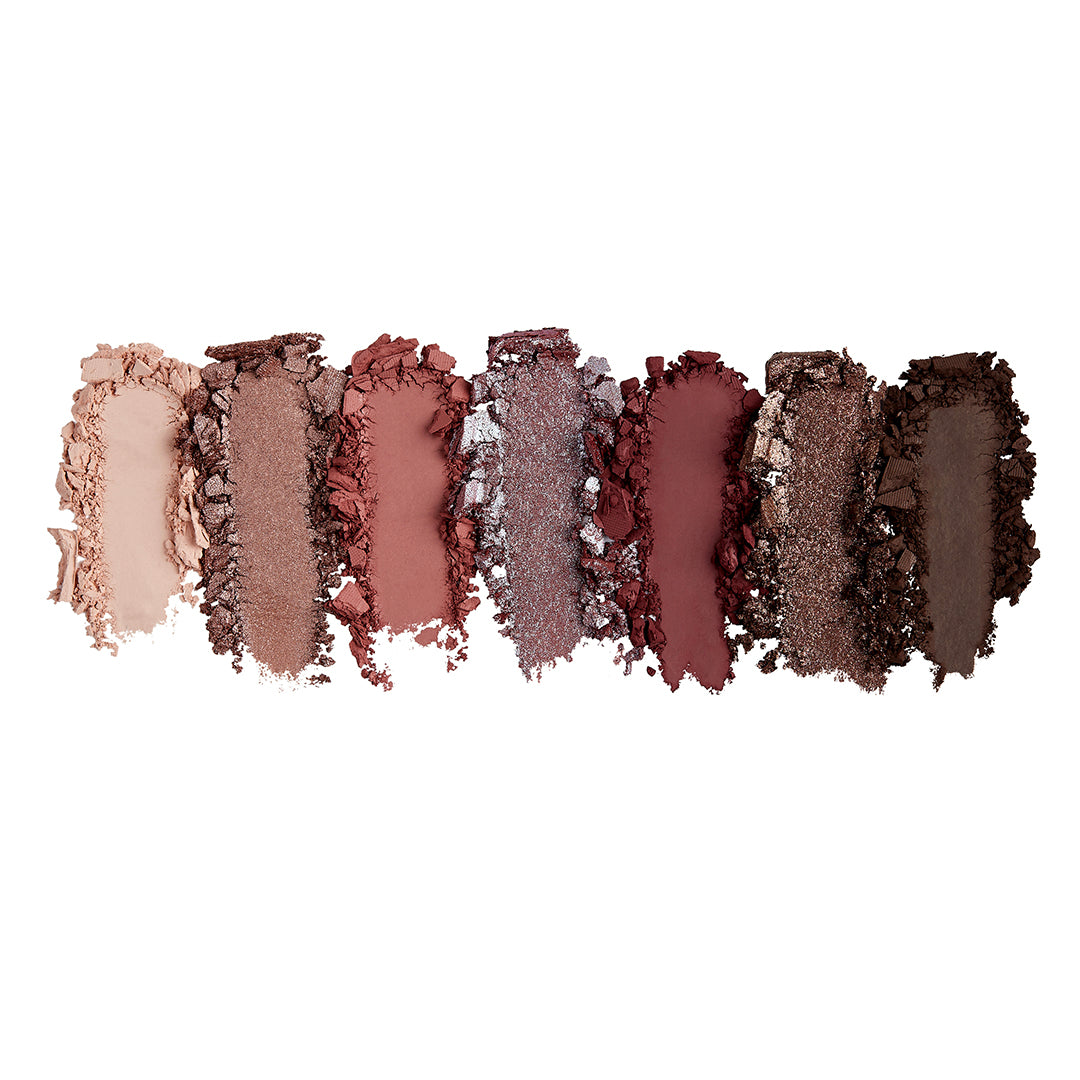 Sigma Beauty New Mod 7-shade Mini Eyeshadow Palette color swatches