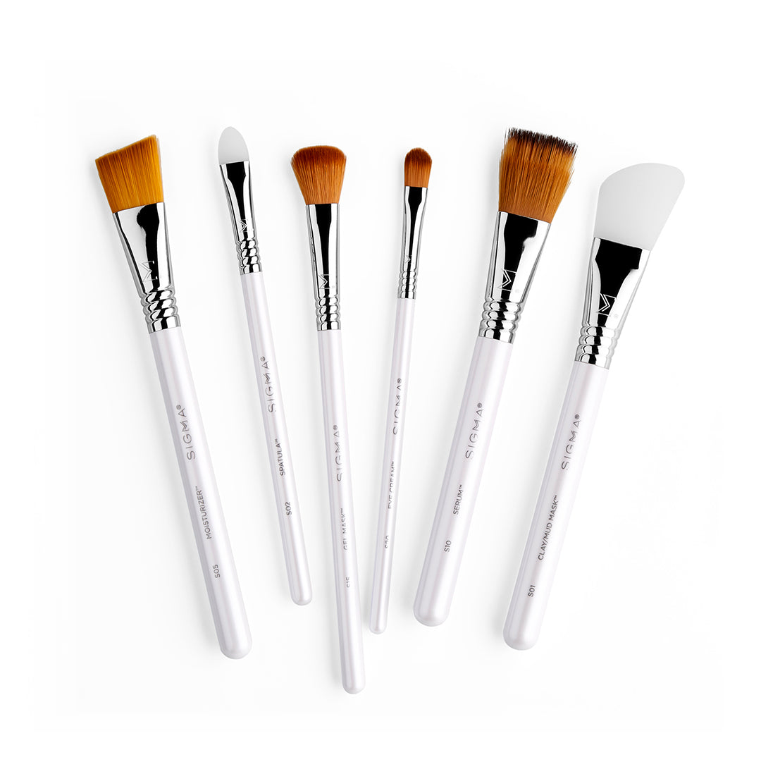 Skincare brushes by Sigma Beauty