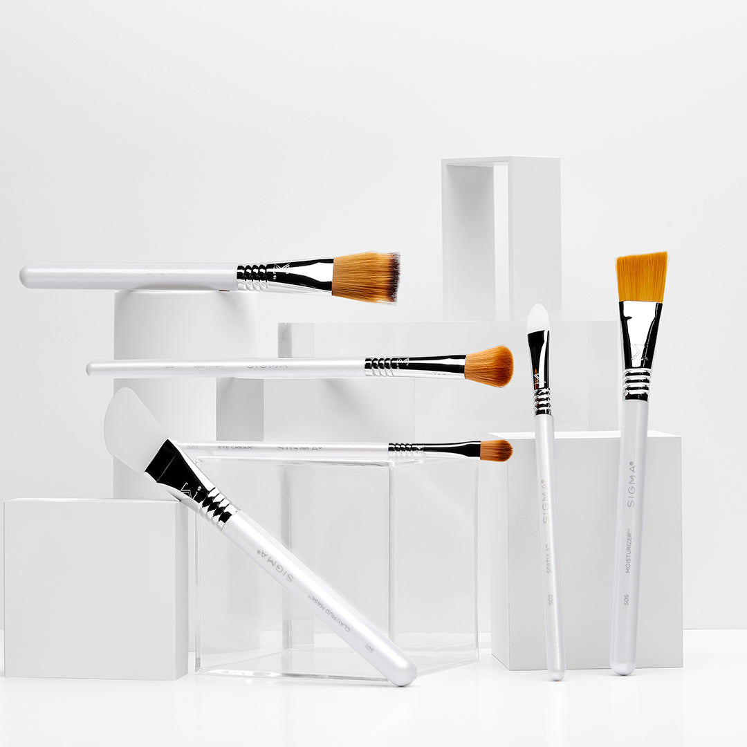 Skincare brushes by Sigma Beauty