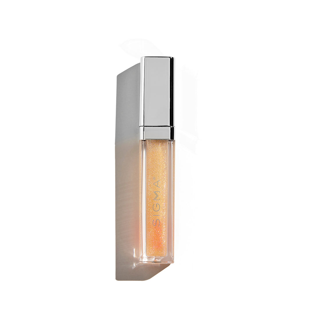 Sigma Beauty hydrating lip gloss - 'Glazed' shade | Moisturizing lip gloss for luscious, glossy lips
