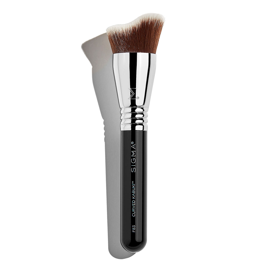 F83 Curved Kabuki™ Brush | Contour Blending Makeup Brush