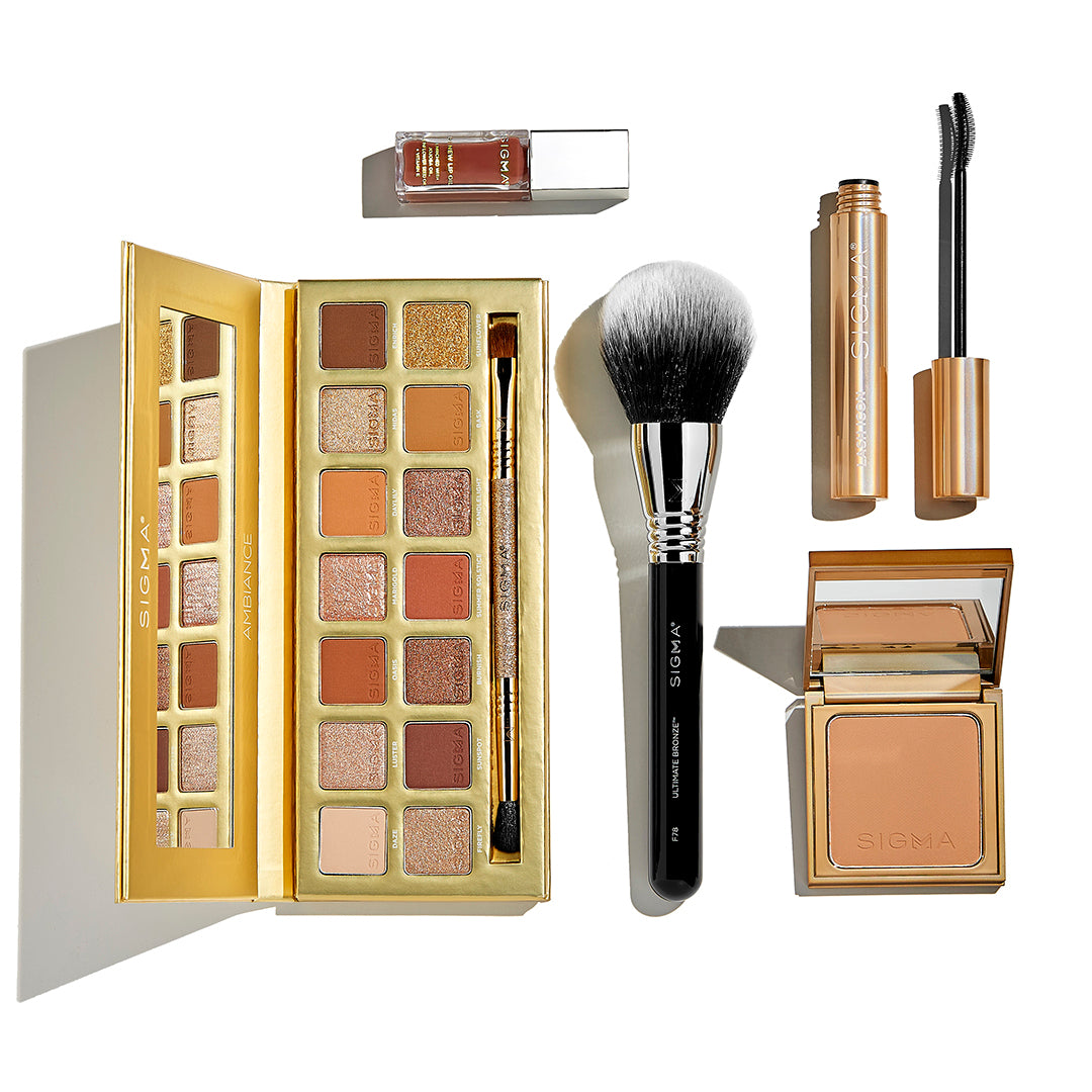 Golden Ambiance Makeup Set