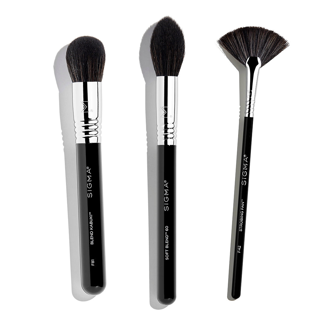 Soft Glow Brush Trio