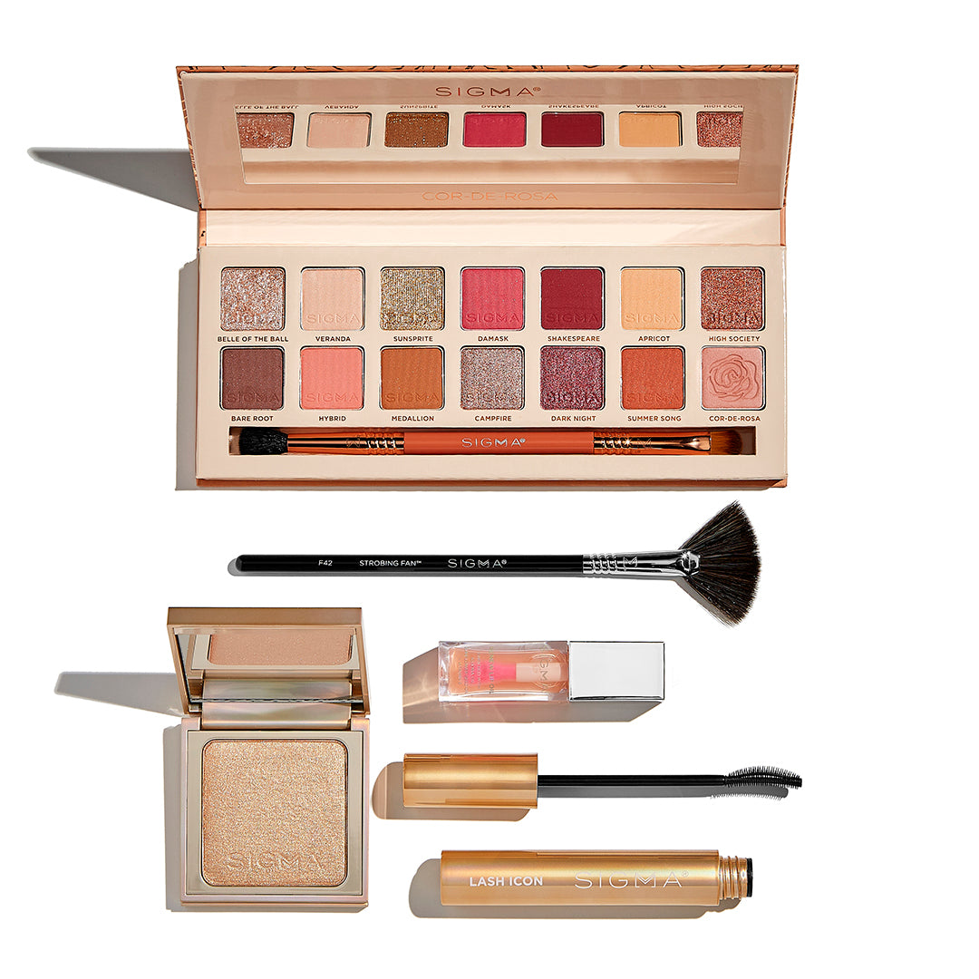 Sunset Glow Makeup Set