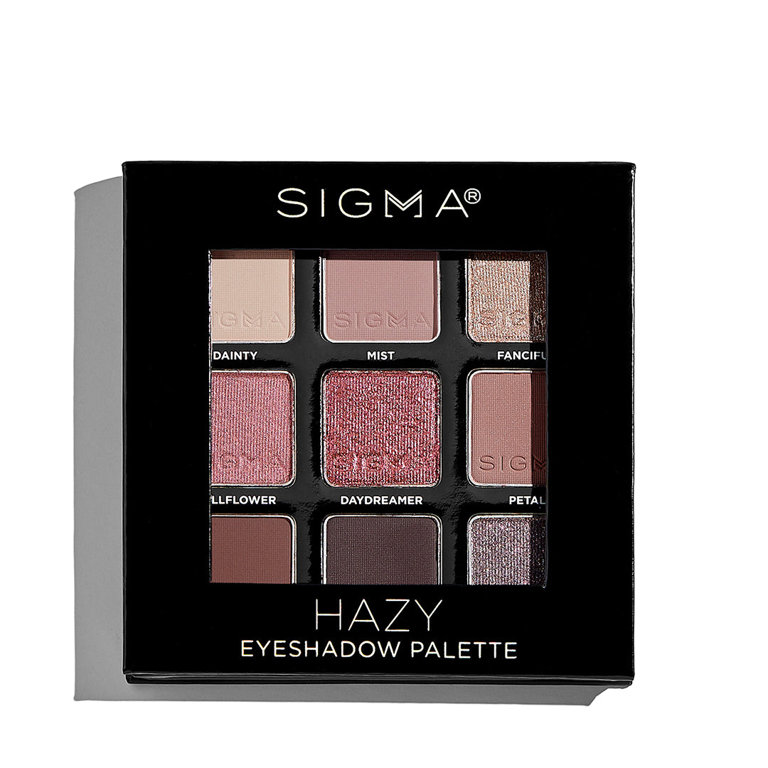 Sigma Beauty Hazy 9-shade Eyeshadow Palette