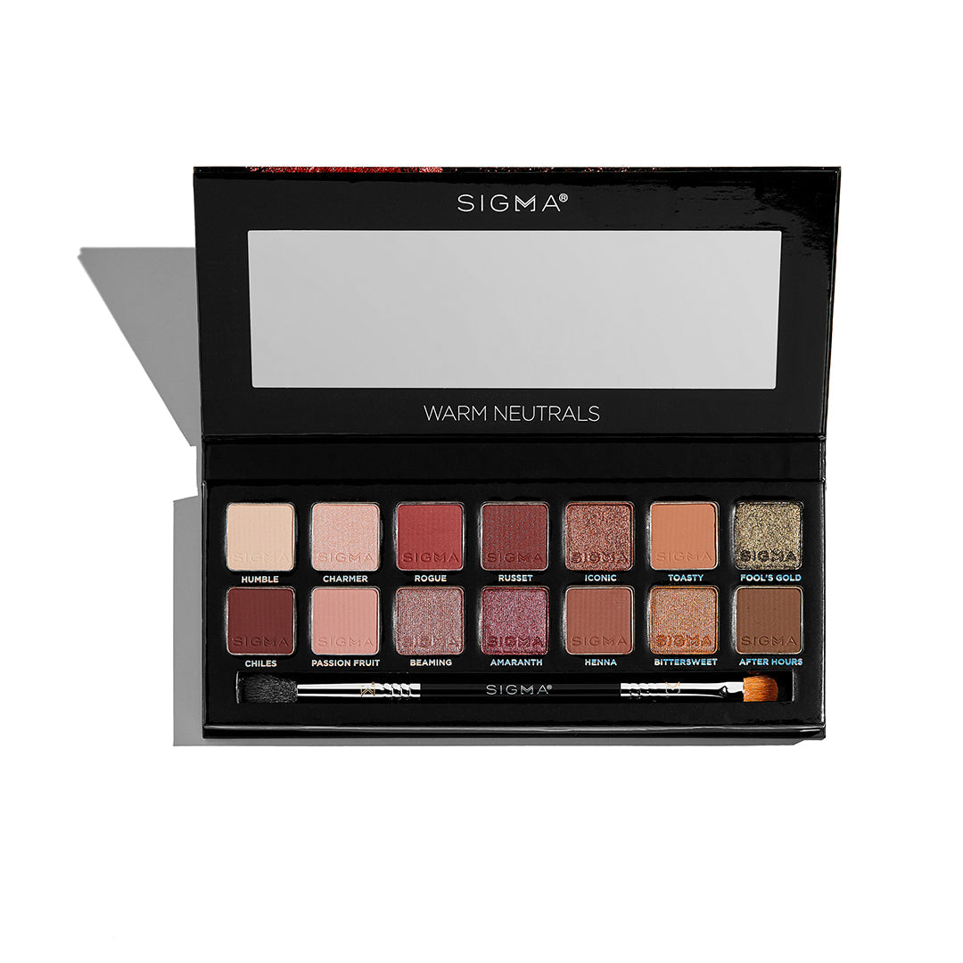 ‍WARM NEUTRALS EYESHADOW PALETTE (100% off) - Sigma Beauty 