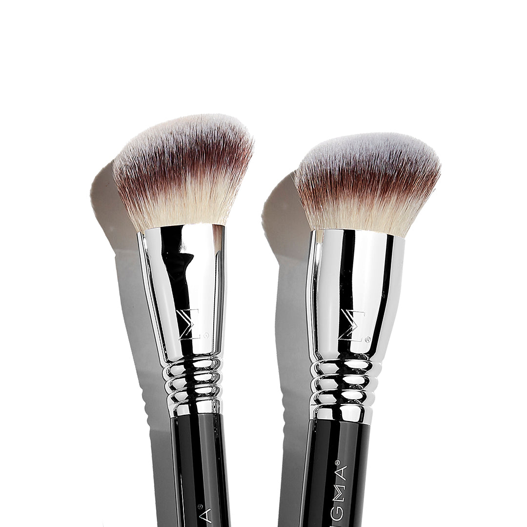 F43 Soft Angled Cheek & F11 Soft Sculpt Brush