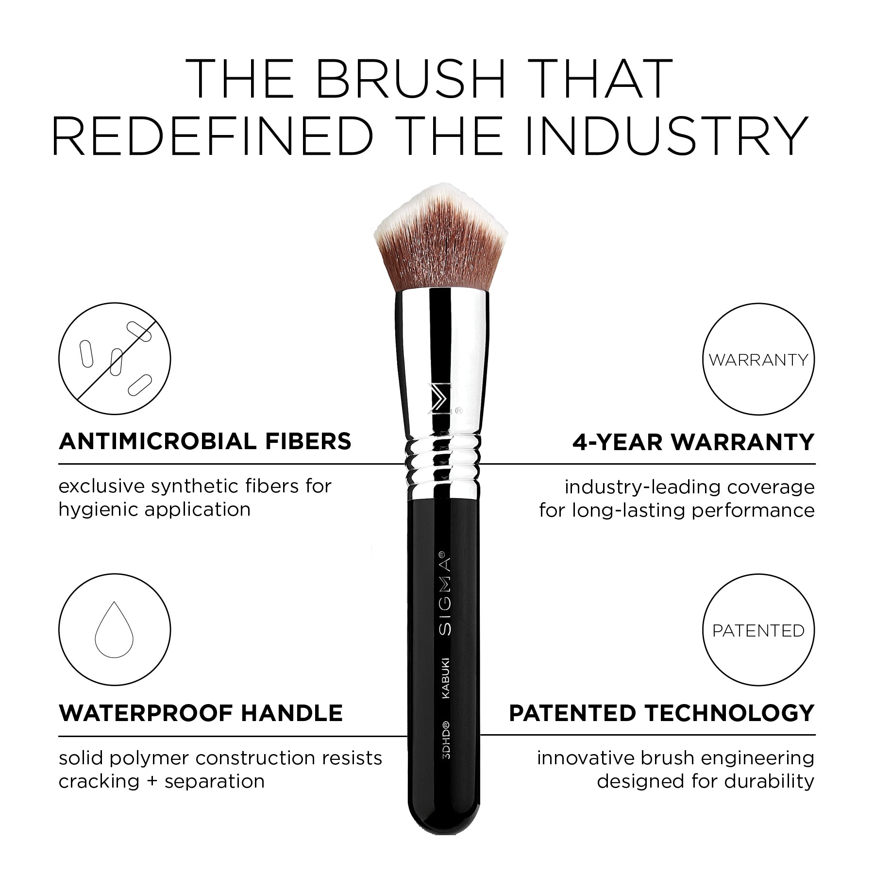 3DHD® Kabuki Brush