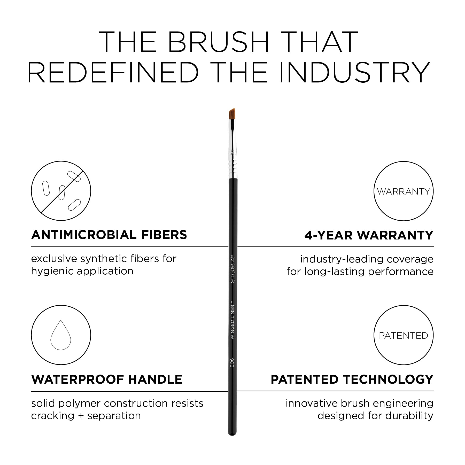 E06 Winged Liner™ Brush