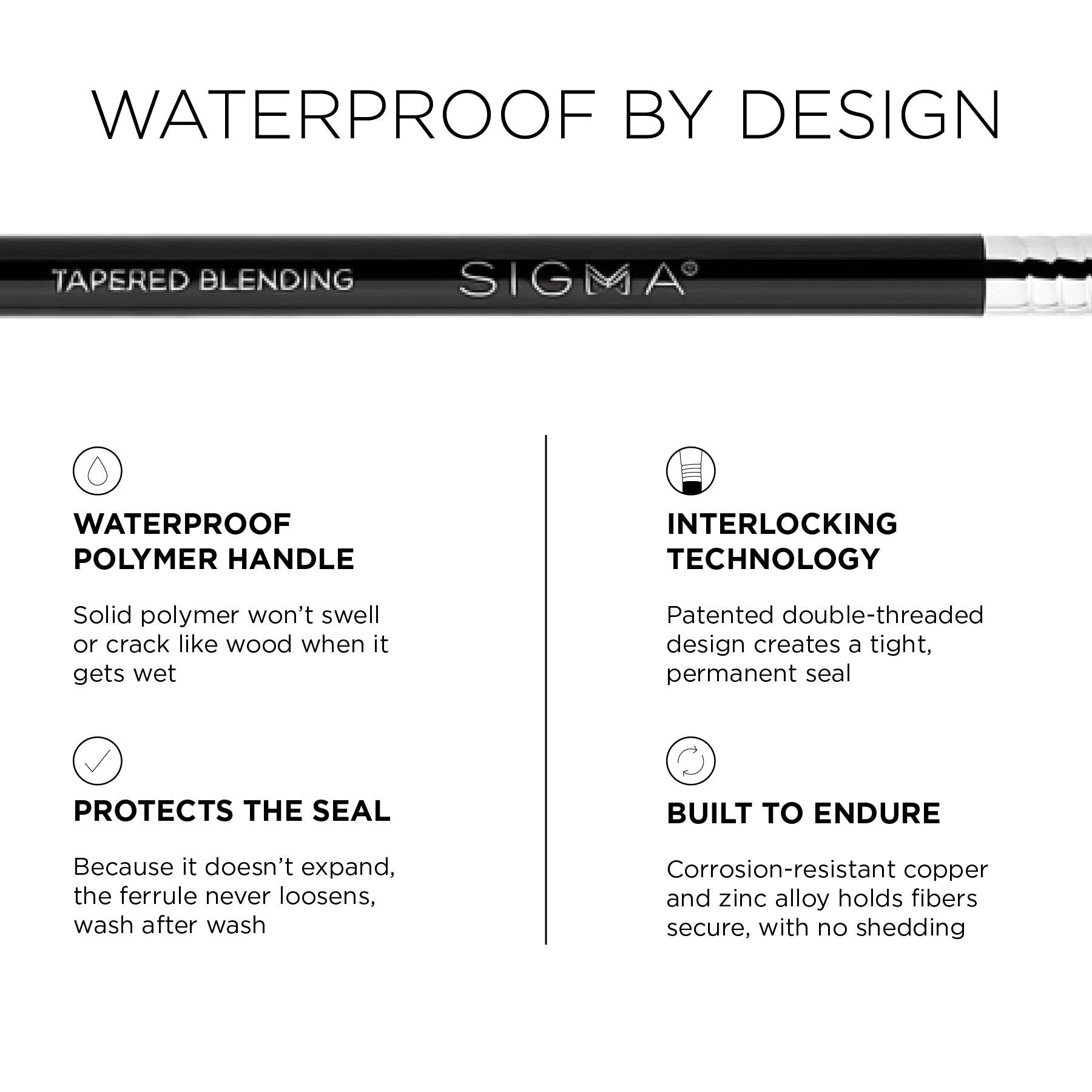 E35 Tapered Blending Brush