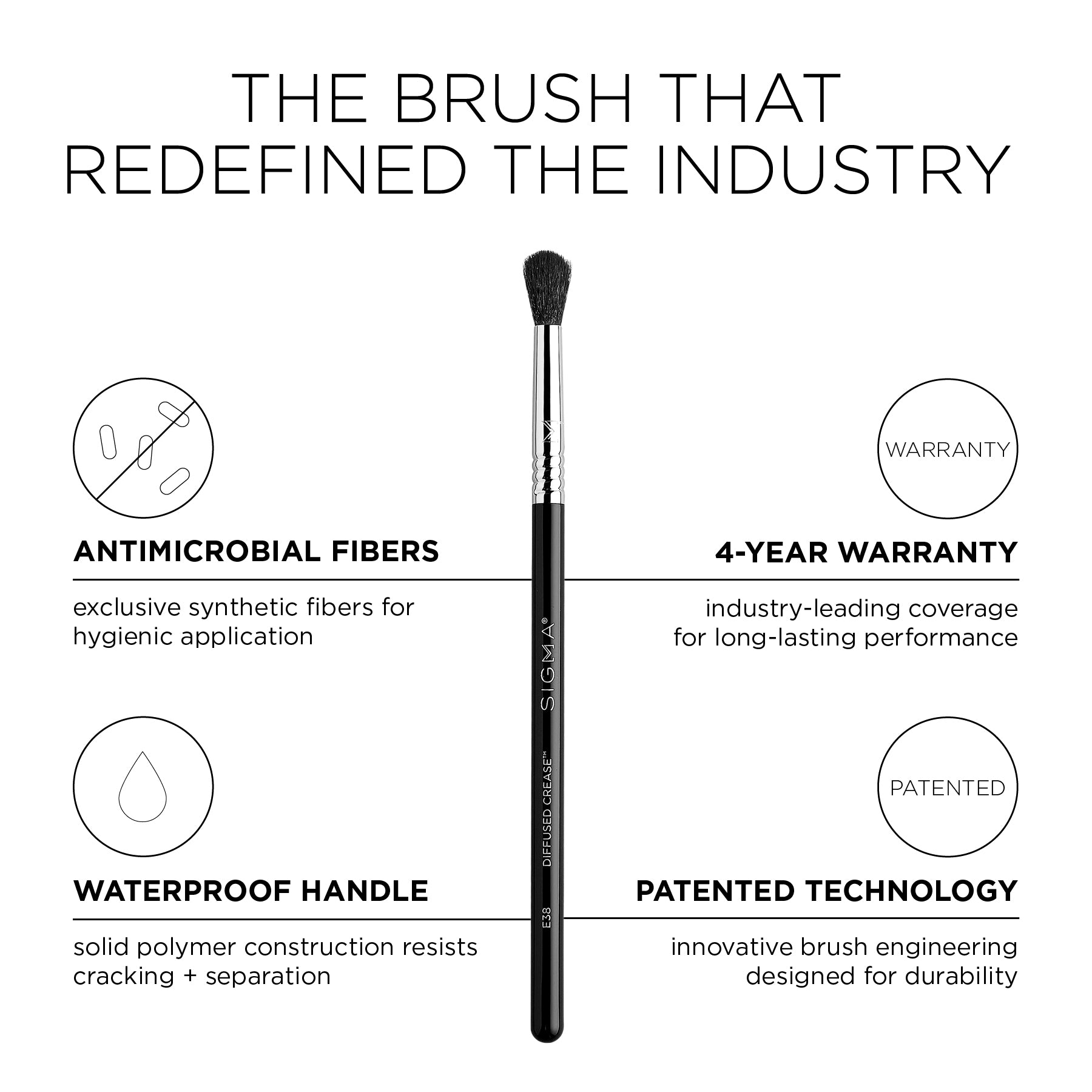 E38 Diffused Crease™ Brush