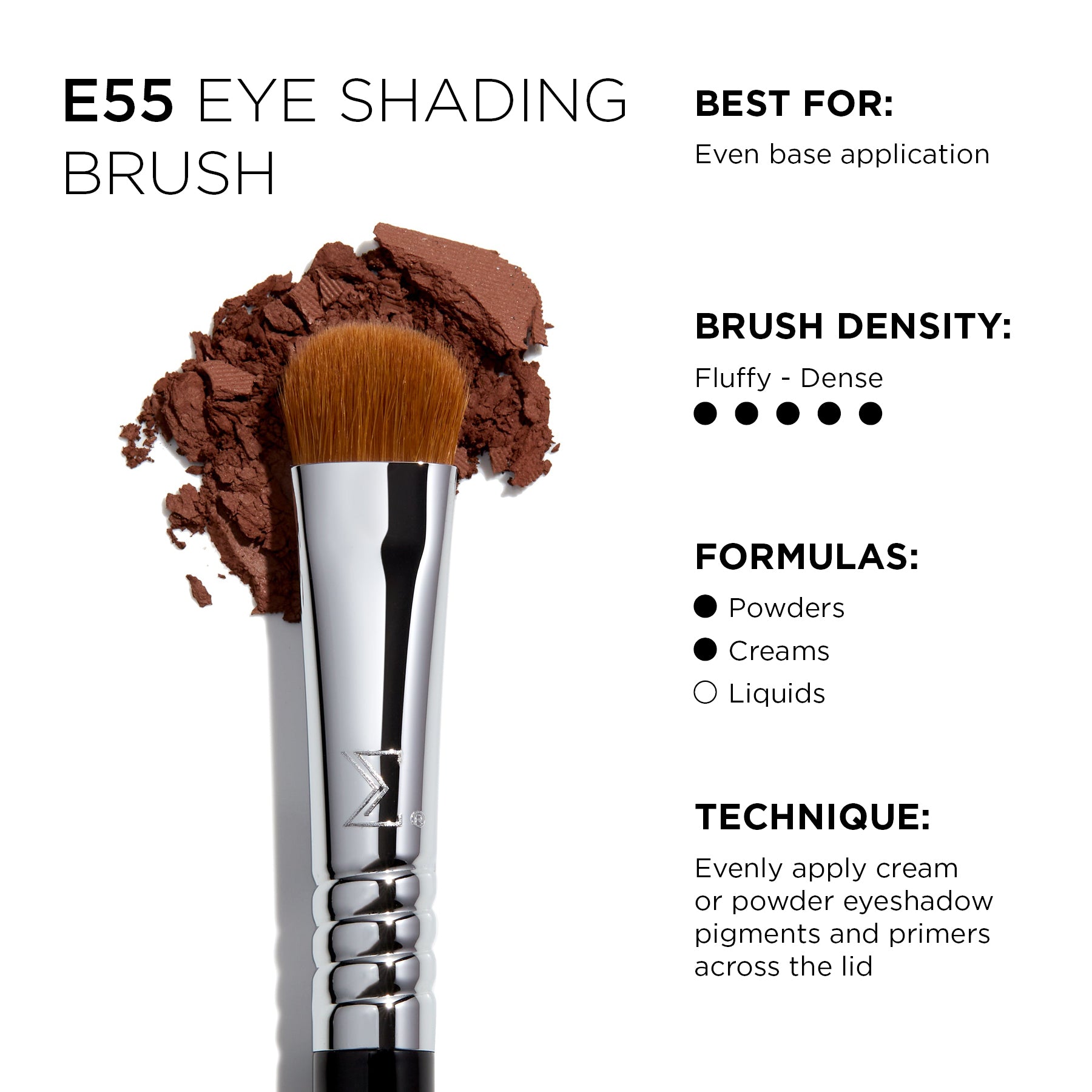 E55 Eye Shading Brush