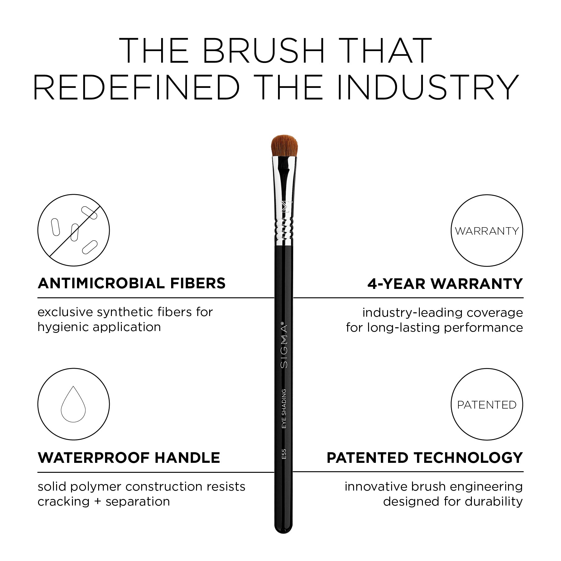 E55 Eye Shading Brush