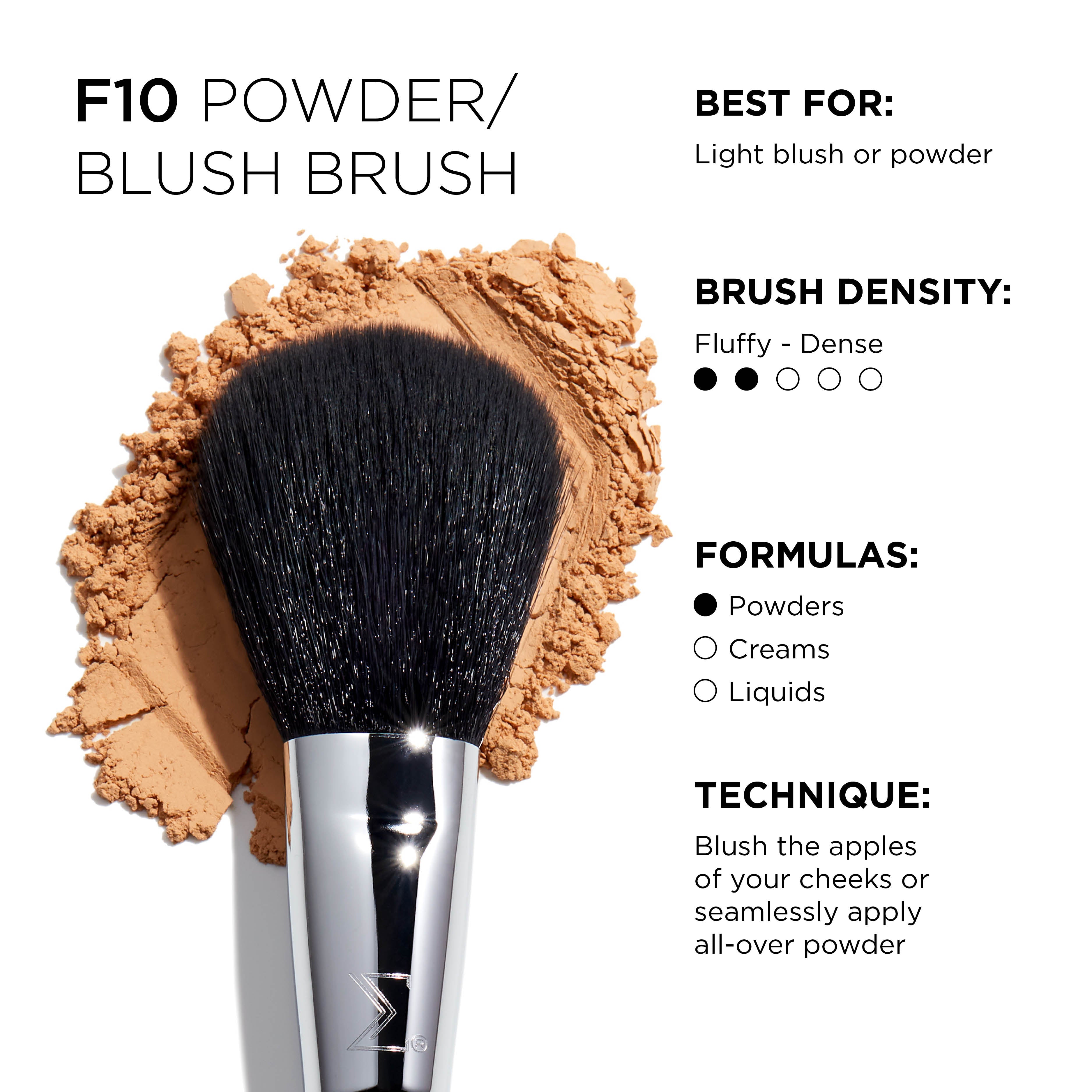 F10 Powder/Blush Brush
