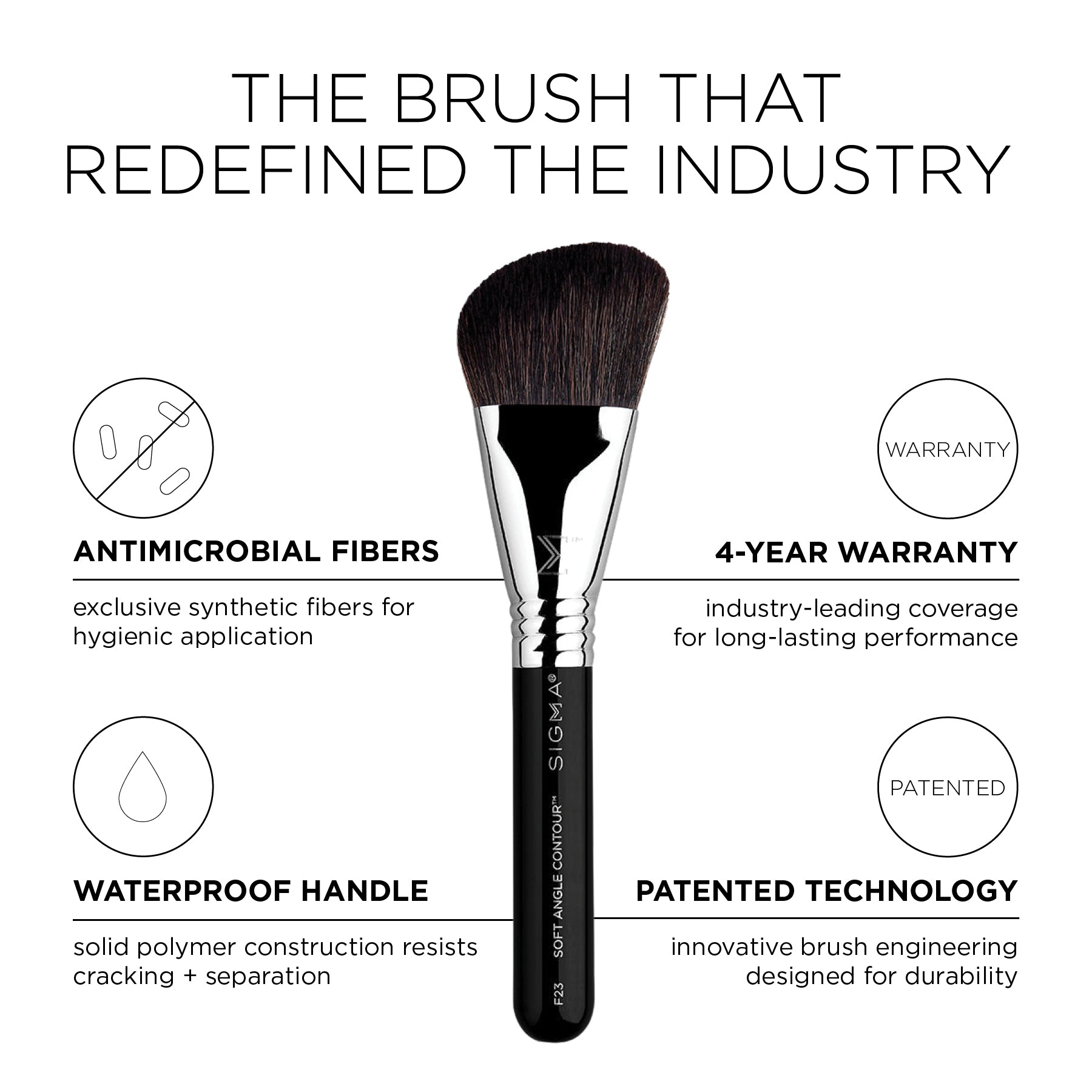 F23 Soft Angle Contour™ Brush