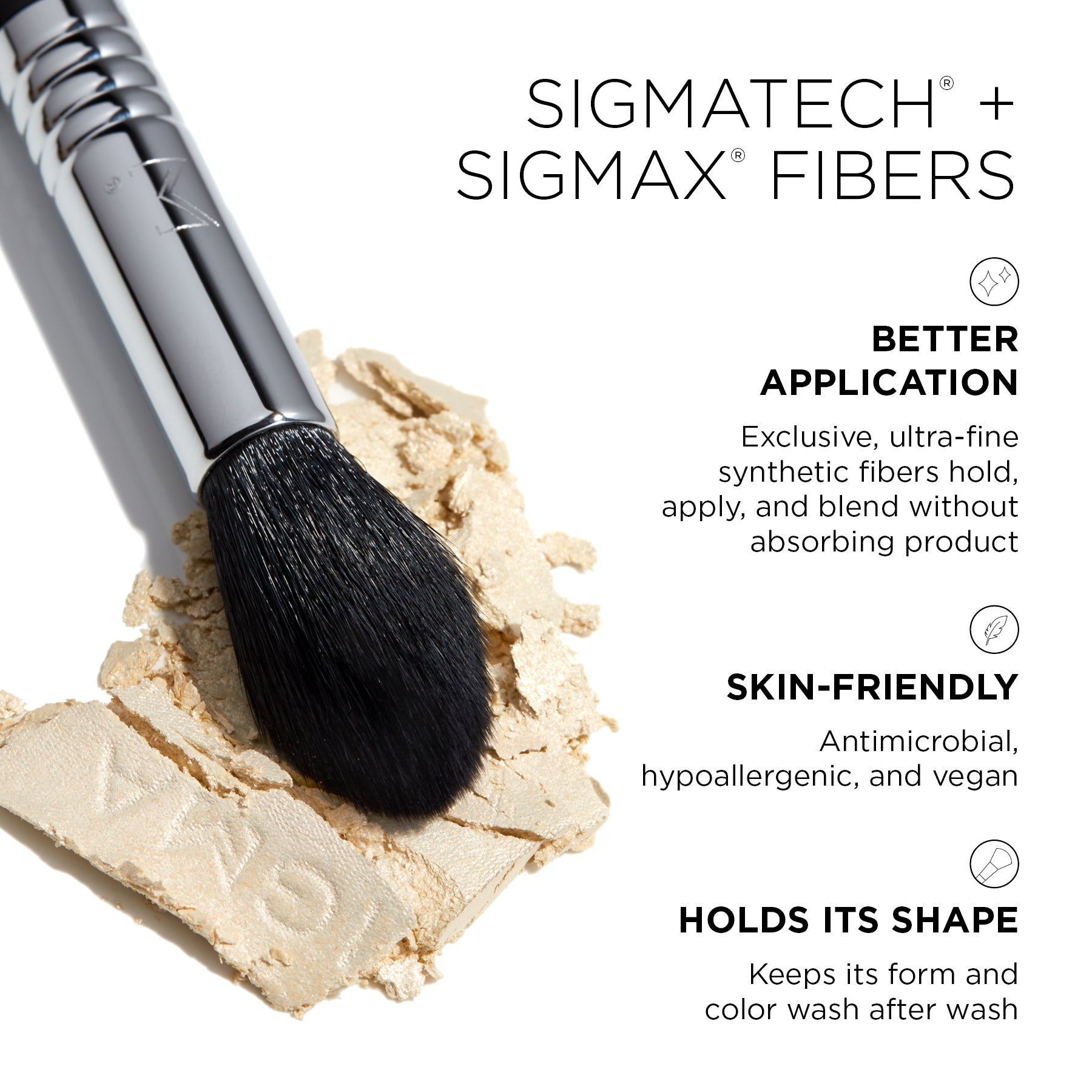 F35 Tapered Highlighter Brush