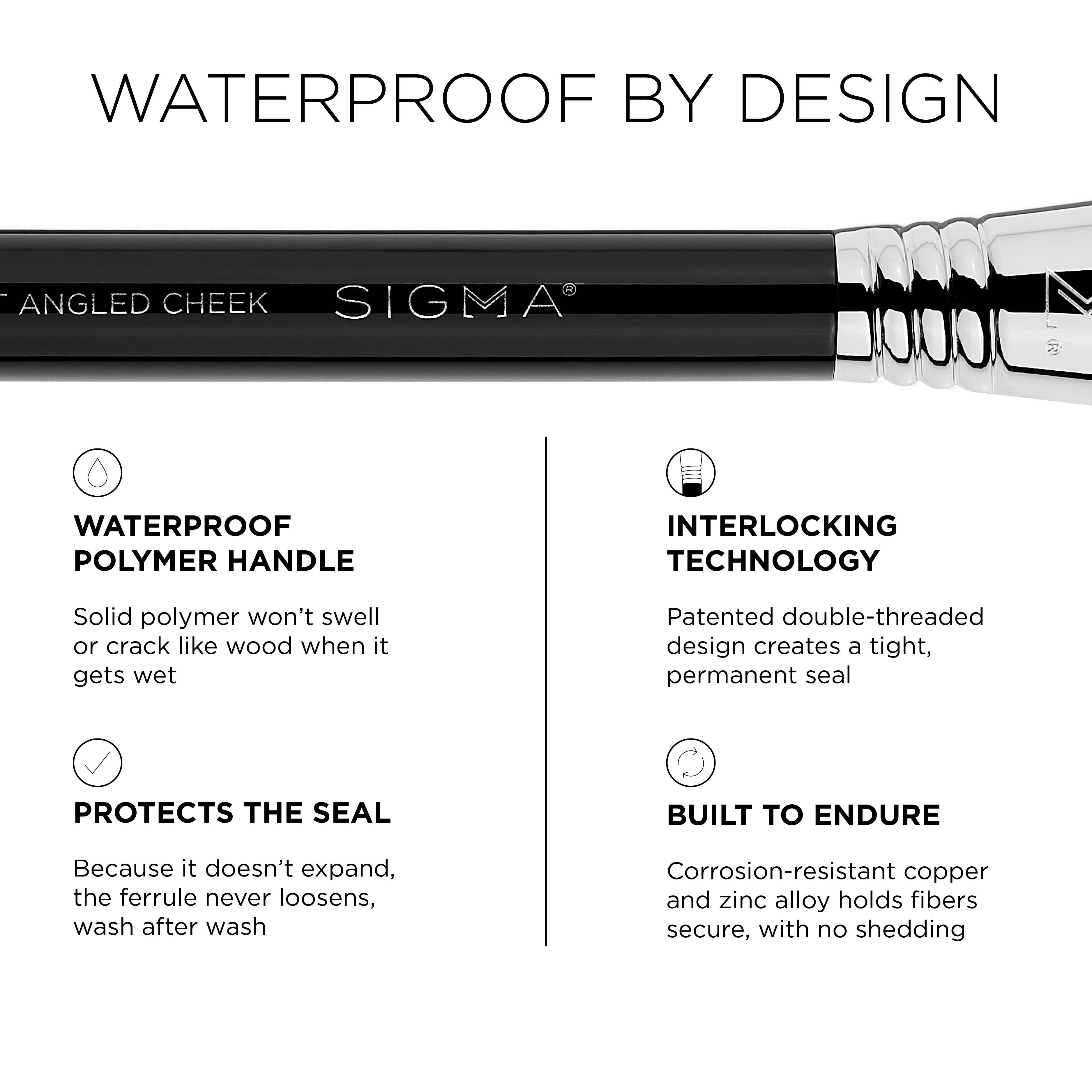 F43 Soft Angled Cheek Brush