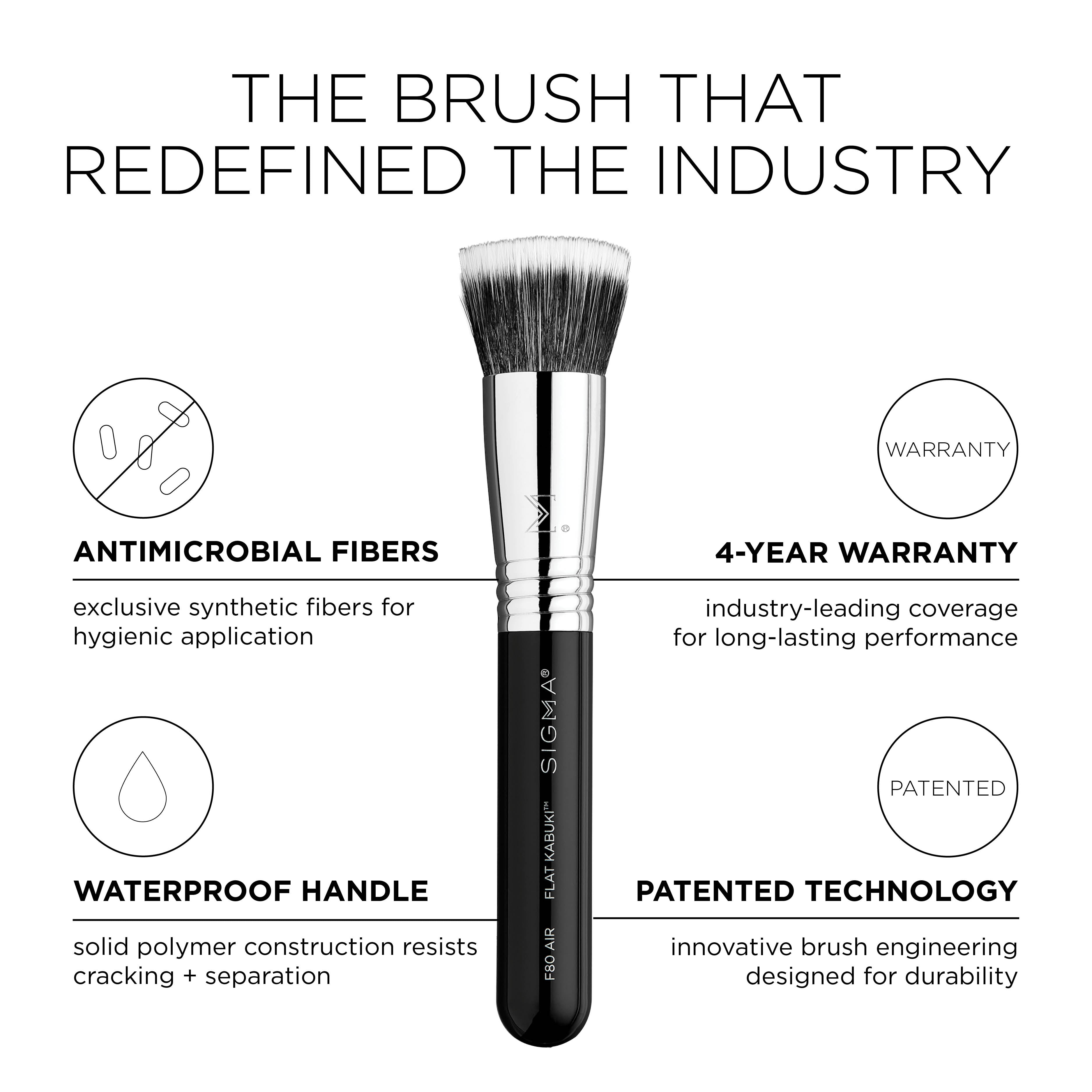 F80 Air Flat Kabuki™ Brush