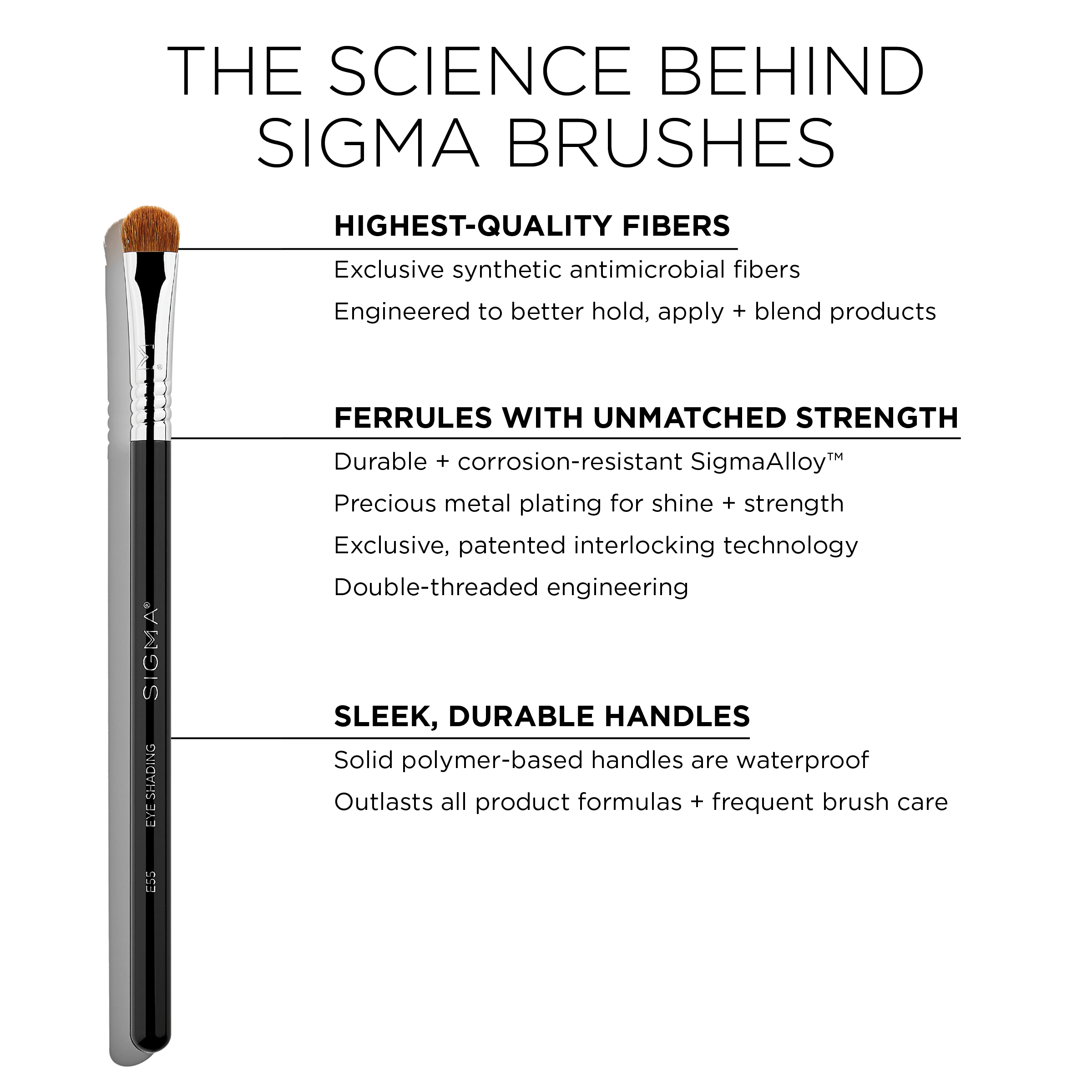 E55 Eye Shading Brush