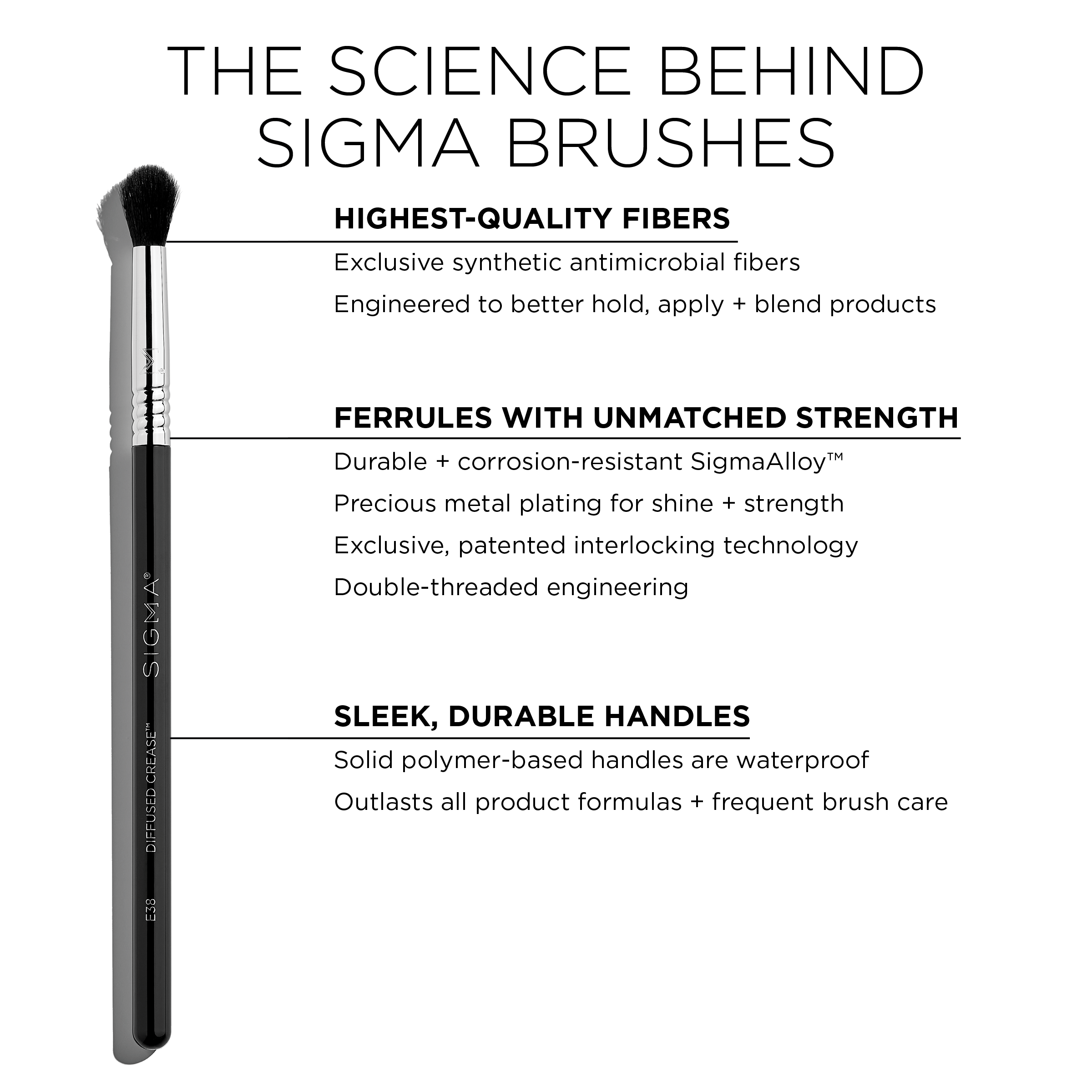 E38 Diffused Crease™ Brush
