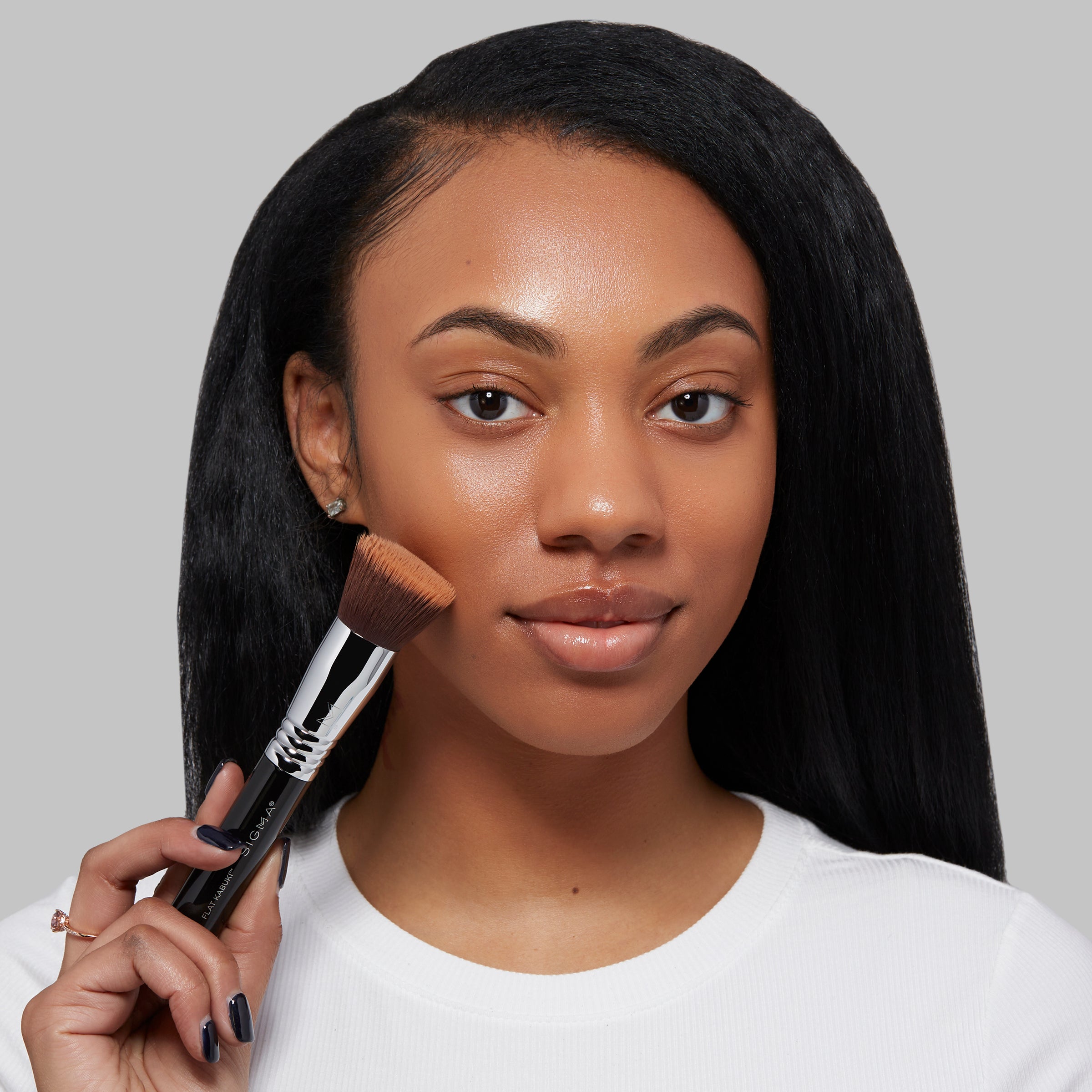 F80 Flat Kabuki™ Brush | Foundation Brush | Sigma Makeup
