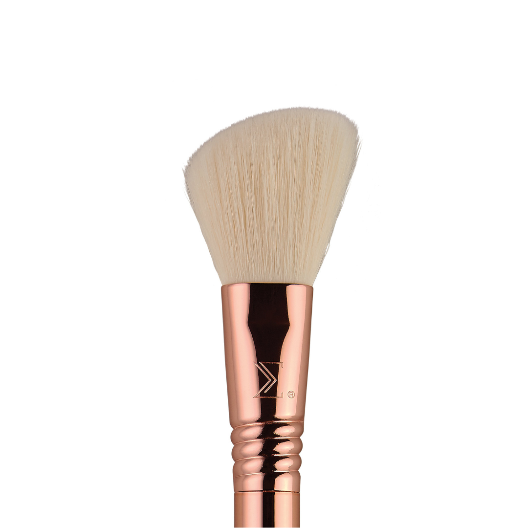 Travel F40 Large Angled Contour Brush - Rose Gold