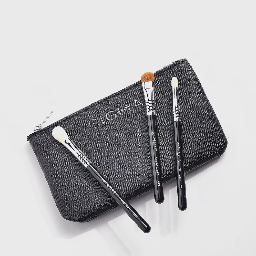 Glam 'N Go Mini Eye Brush Set | Sigma Beauty Makeup Brush Set