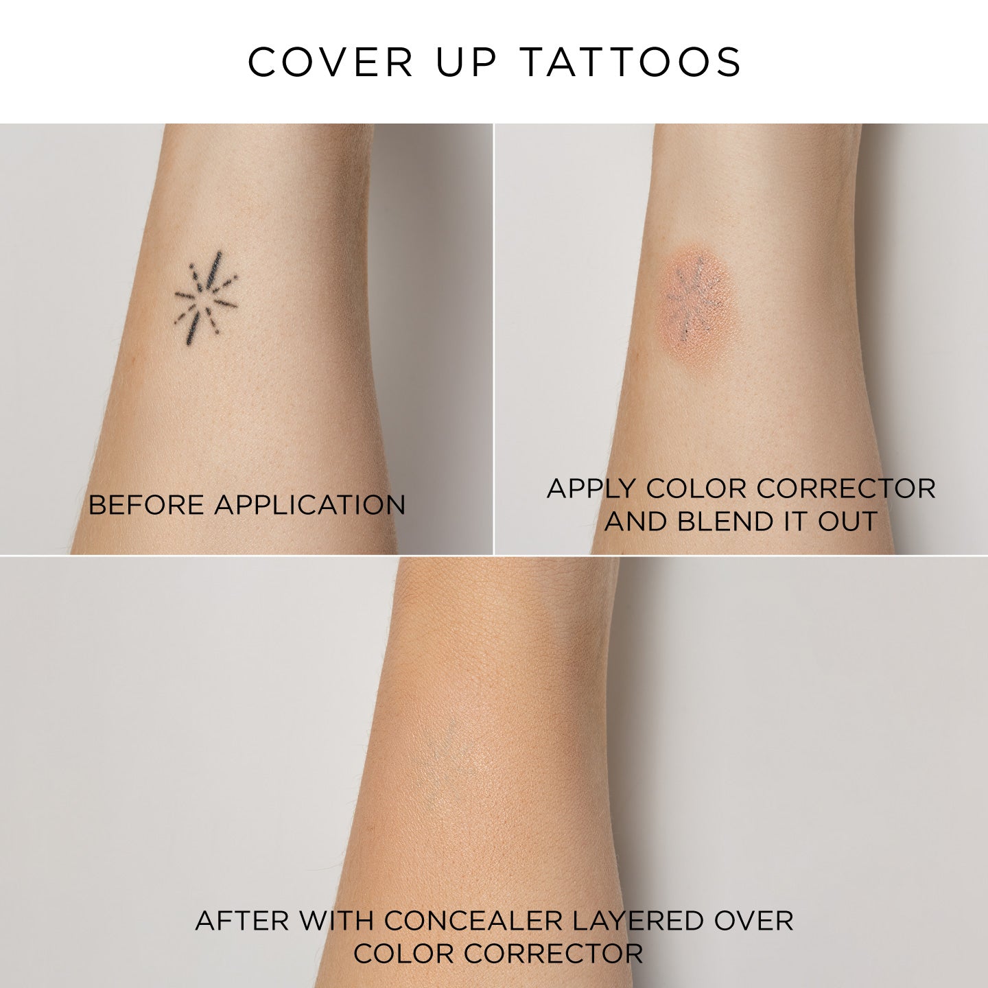 Spectrum Color-Correcting Duo to cover up tattoos